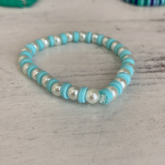 Blue pearl Bracelet - Picture 2 of 2